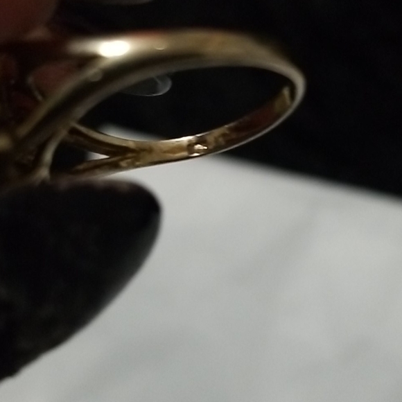 925 Cluster Diamond Ring - Picture 5 of 5